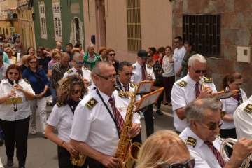Misa, procesión y desfile de ganado en La Pardilla (Foto Francisco Javier Santana)